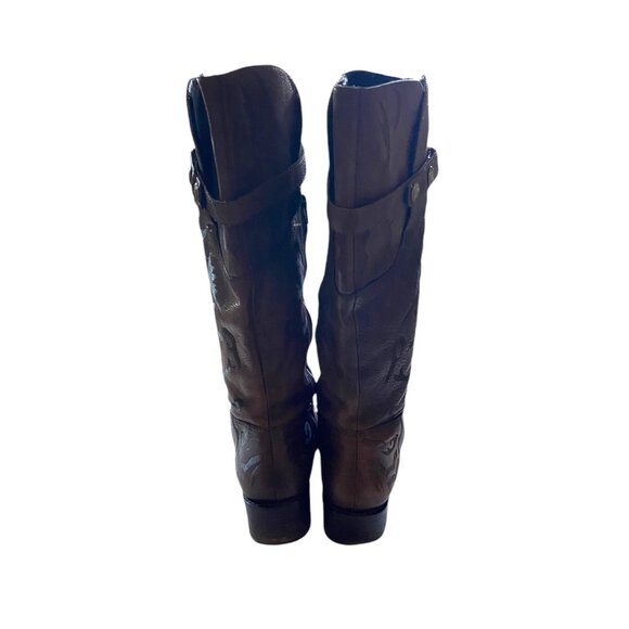 Matisse Creed Tooled Leather Boots Brown Size 8 - Picture 8 of 14